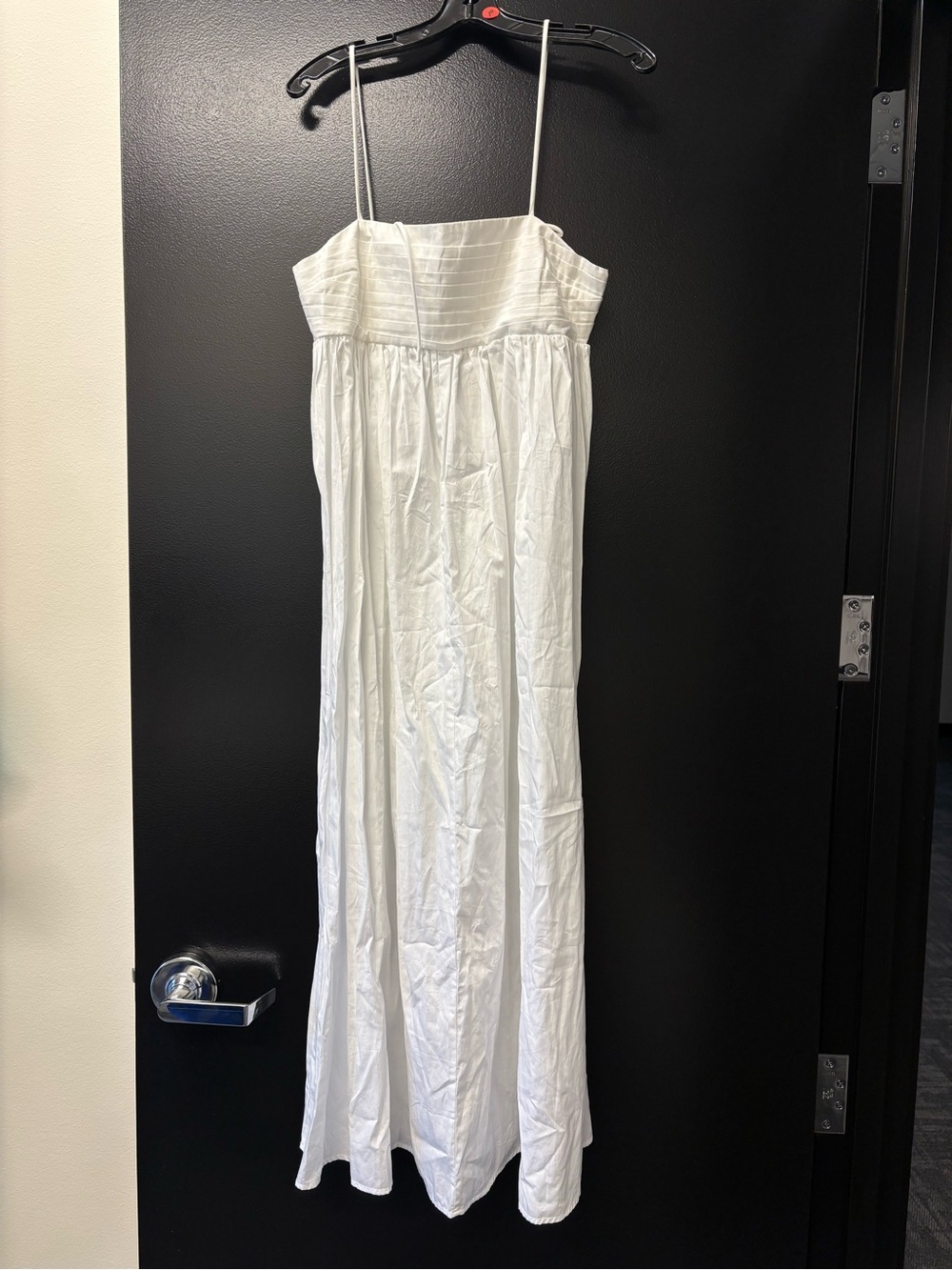 ASOS White Spaghetti Strap Maxi Dress